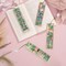 4-Piece 5D Diamond Painting Bookmarks for Adults – Plant & Bookshelf Design, DIY Rhinestone Art Kit with Tassels, Craft Supplies & Gifts